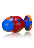 Oxballs Honcho-3 Silicone Anal Plug - Rainbow