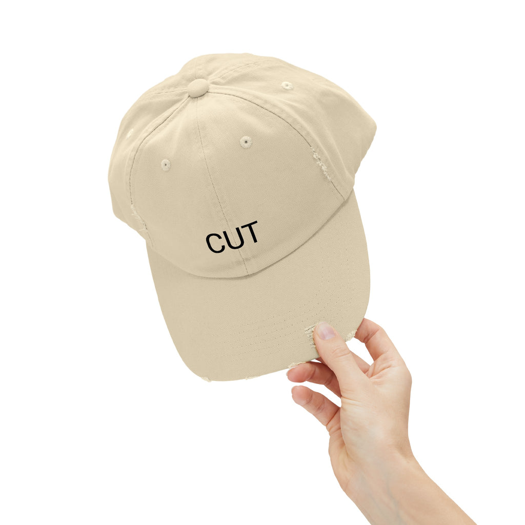 CUT Distressed Cap in 6 colors