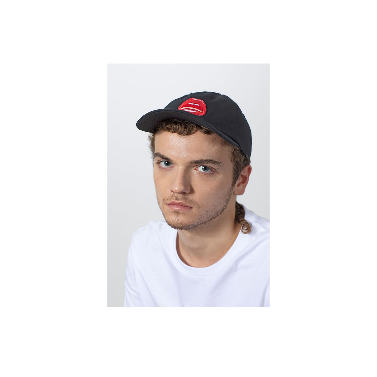 Tom Wesselmann Mouth Icon Patch Dad Cap