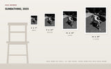 Sunbathing, 2025 — print size comparison