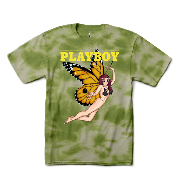 PLAYBOY Tokyo Club Tie-Dye Butterfly T-Shirt