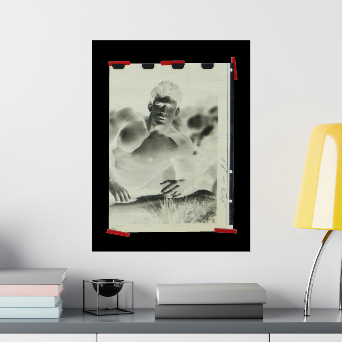 90S VINTAGE GAY PORN TRANSPARENCY Matte Vertical Poster #19