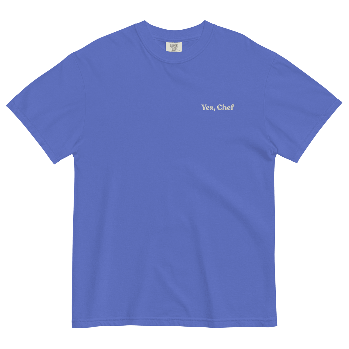 Yes, Chef Embroidered T-Shirt