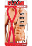 Ram Squeezer Adjustable Cock Tie - Red