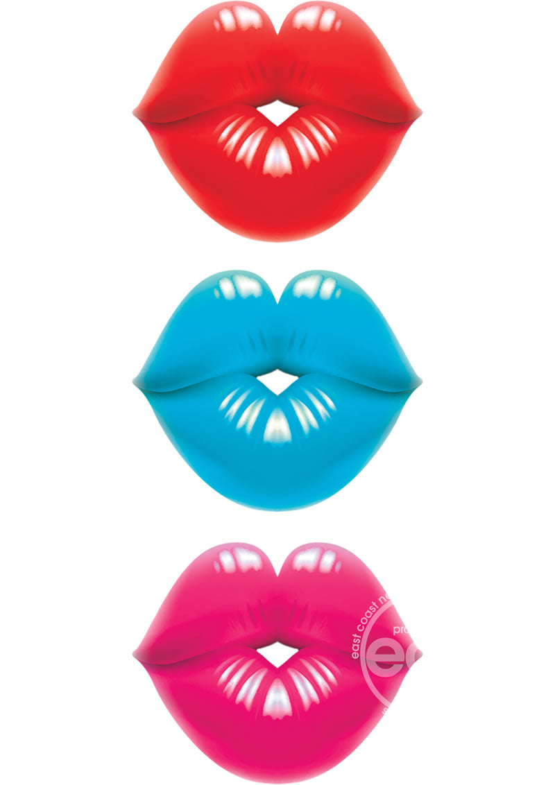 Dick Lips Edible Gummy Cock Rings Candy 3 Pack