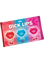 Dick Lips Edible Gummy Cock Rings Candy 3 Pack