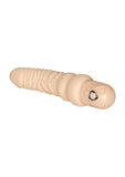 Power Stud Curvy Vibrating Dildo - Vanilla