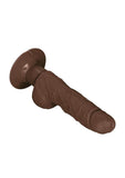 Shower Stud Super Stud Vibrating Dildo - Chocolate