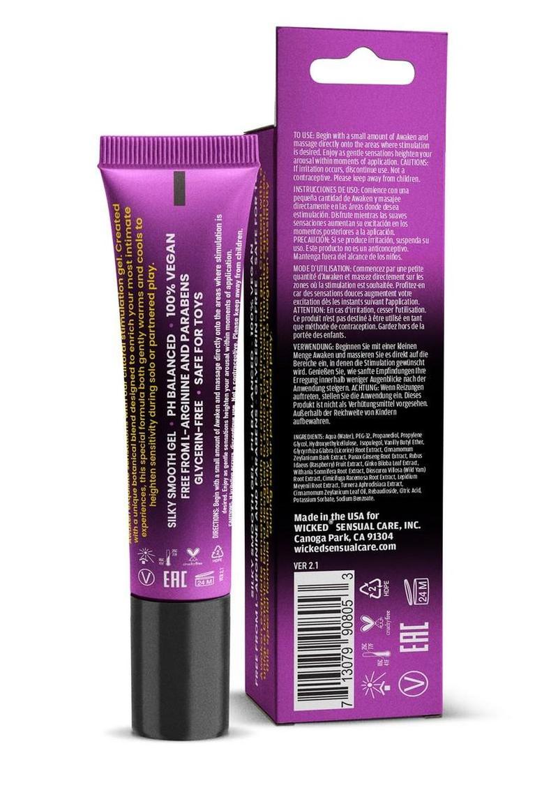Wicked Awaken Stimulating Clitoral Gel 0.3oz