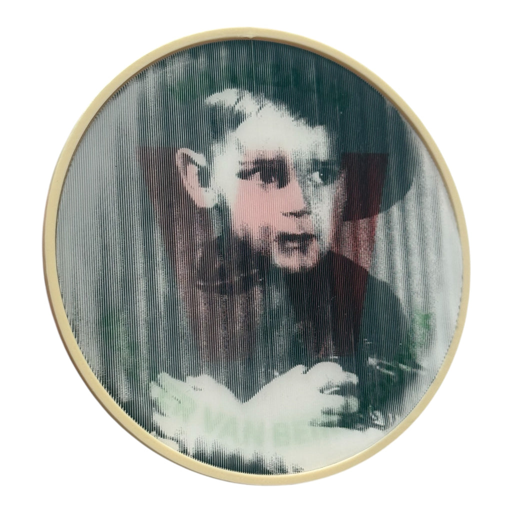 Glitch Lenticular Button by Walter Van Beirendonck