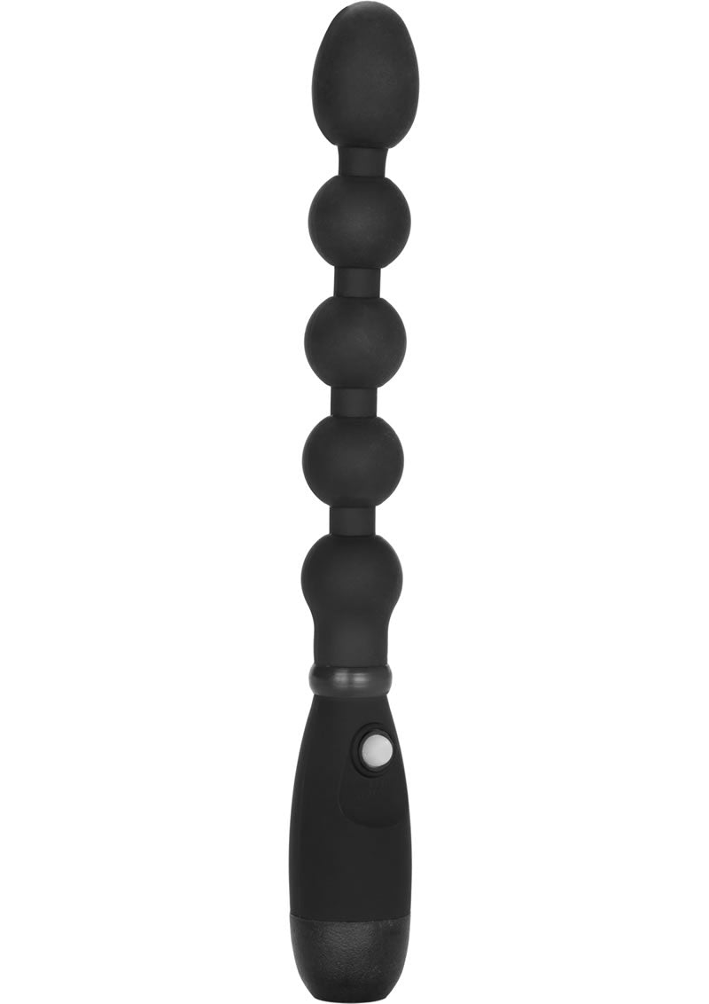 Booty Call Booty Bender Silicone Beaded Anal Probe - Black