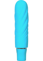 Luxe Nimbus Silicone Mini Vibrator - Aqua