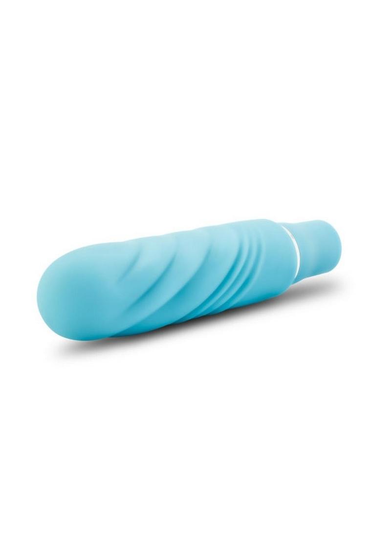 Luxe Nimbus Silicone Mini Vibrator - Aqua
