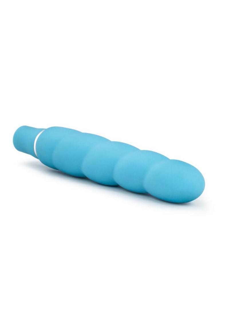Luxe Anastasia Silicone Vibrator - Aqua