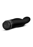 Luxe Gio Vibrating Silicone Vibrator - Black