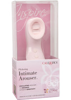 Inspire Flickering Intimate Silicone Rechargeable Clitoral Stimulator - Pink