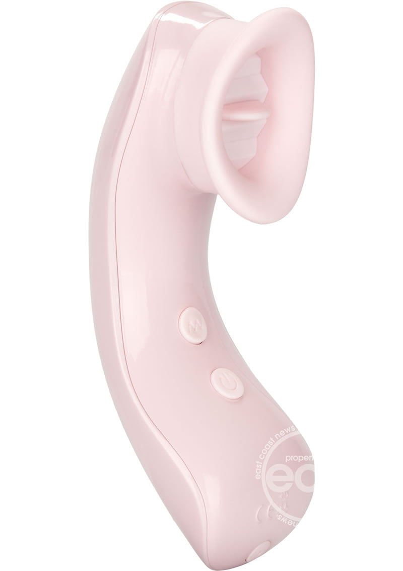 Inspire Flickering Intimate Silicone Rechargeable Clitoral Stimulator - Pink