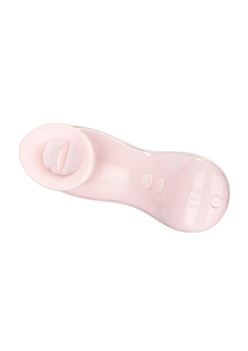 Inspire Flickering Intimate Silicone Rechargeable Clitoral Stimulator - Pink
