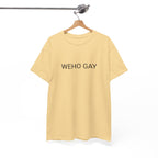 WEHO GAY TEE BY CULTUREEDIT AVAILABLE IN 13 COLORS