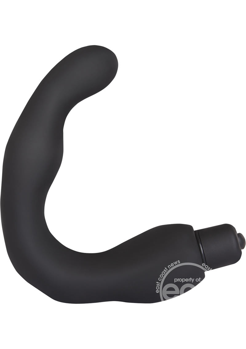 Renegade Silicone Vibrating Massager III - Black
