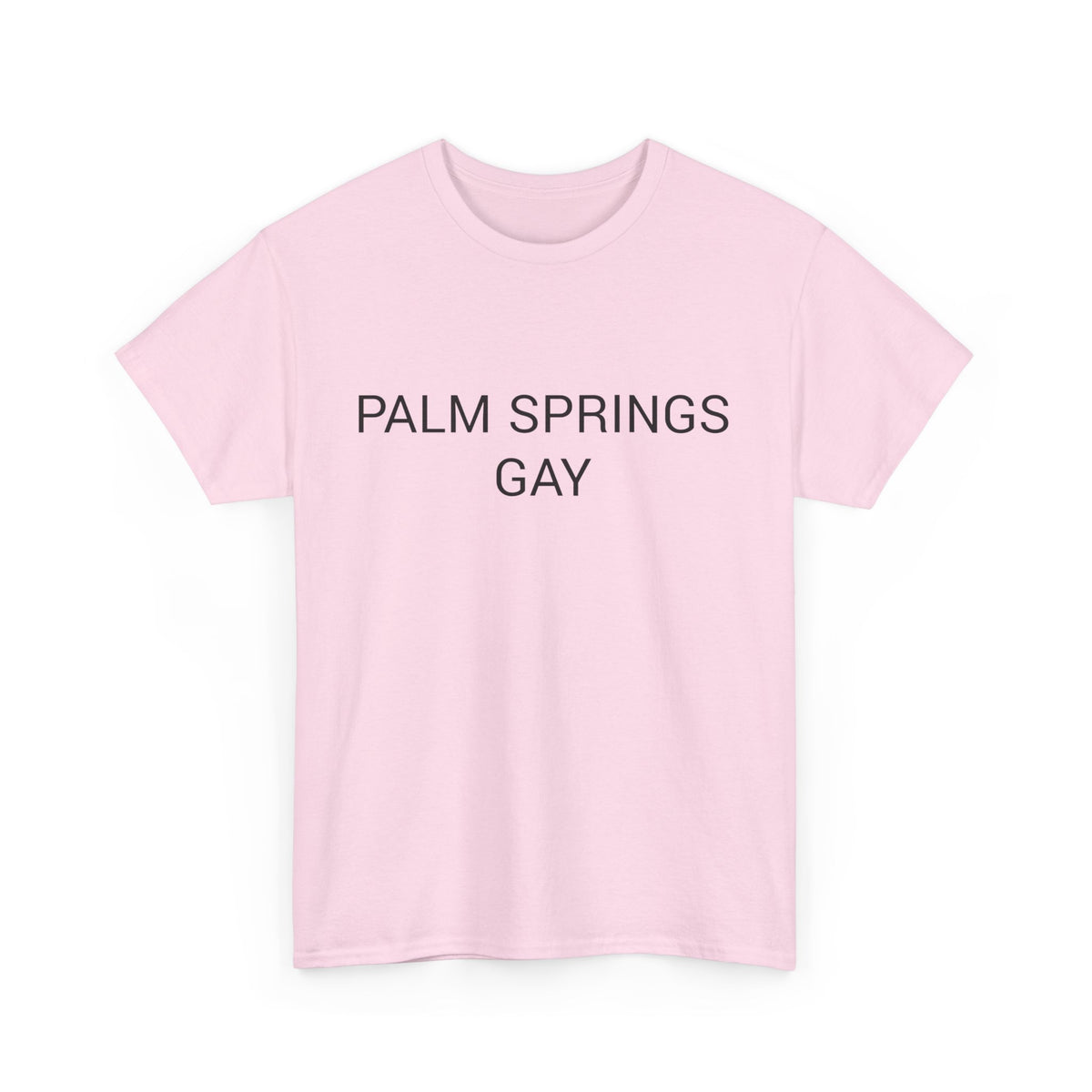 PALM SPRINGS GAY TEE BY CULTUREEDIT AVAILABLE IN 13 COLORS