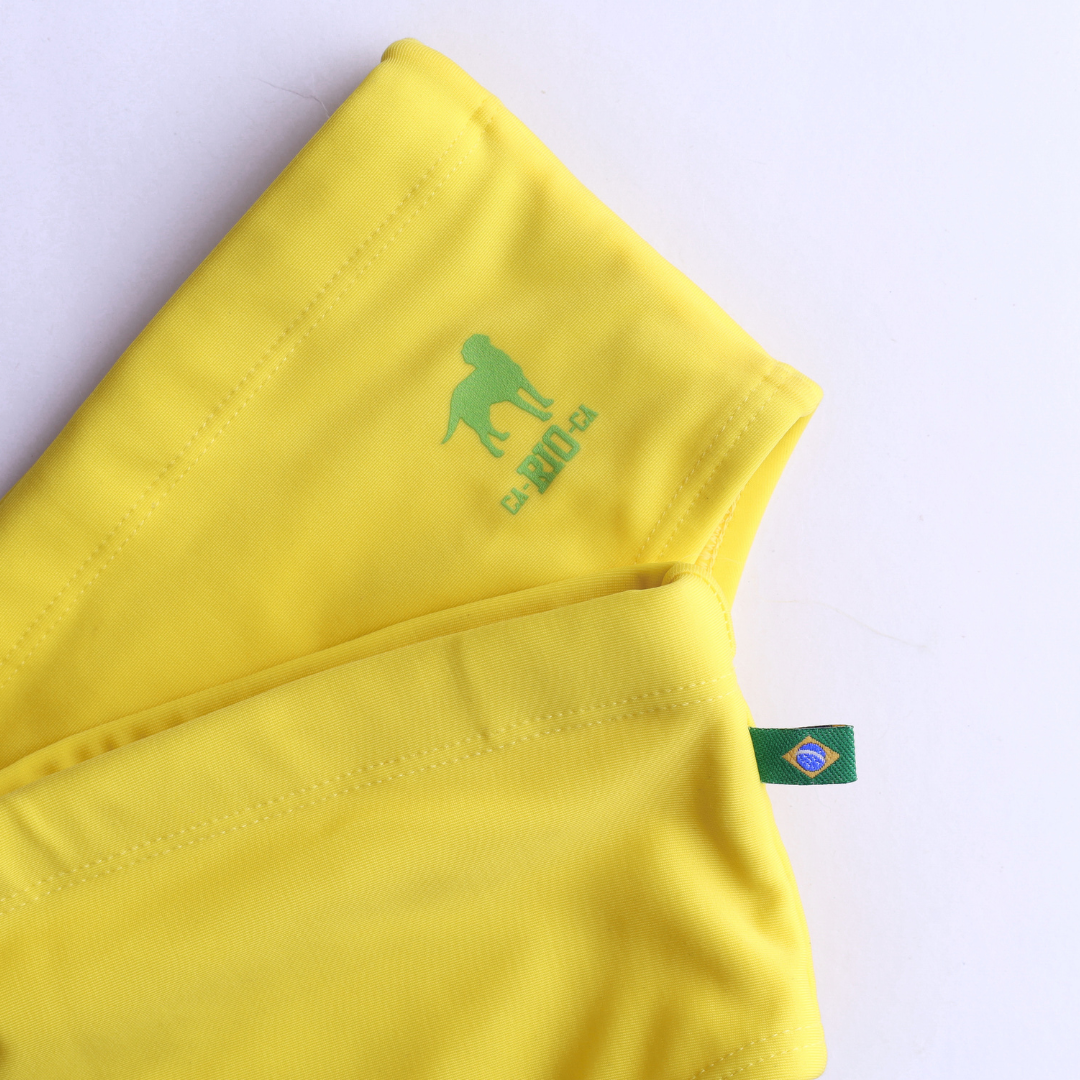 Lemonade Yellow solid Men's Swimming Sunga - Beachwear for Men