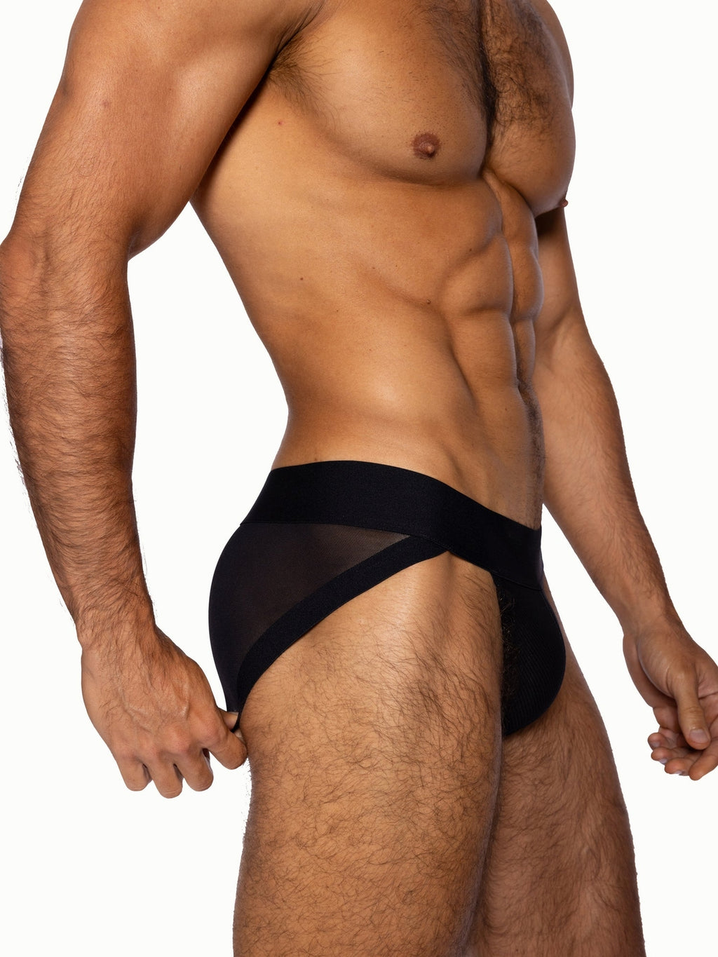 BIKE Power Mesh Brief - Black
