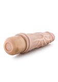 Dr. Skin Silver Collection Cock Vibe 3 Vibrating Dildo 7.25in - Vanilla