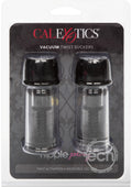 Nipple Play Vacuum Twist Suckers Black