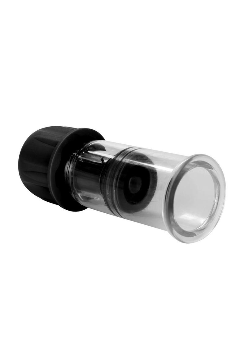 Nipple Play Vacuum Twist Suckers Black