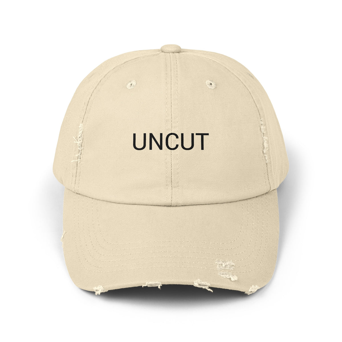 UNCUT Distressed Cap in 6 colors