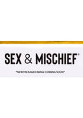 Sex & Mischief Lace Blindfold - Black