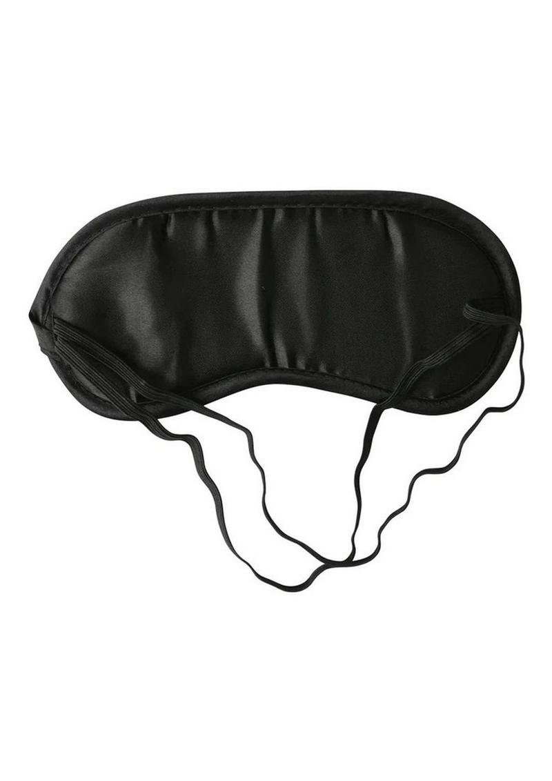 Sex & Mischief Lace Blindfold - Black