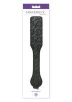 Sincerely Lace Paddle 12in - Black