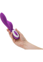 Wonderlust Harmony Rechargeable Silicone Rabbit Vibrator - Purple