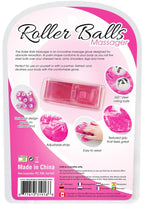 Simple & True Roller Balls Massager Glove - Pink