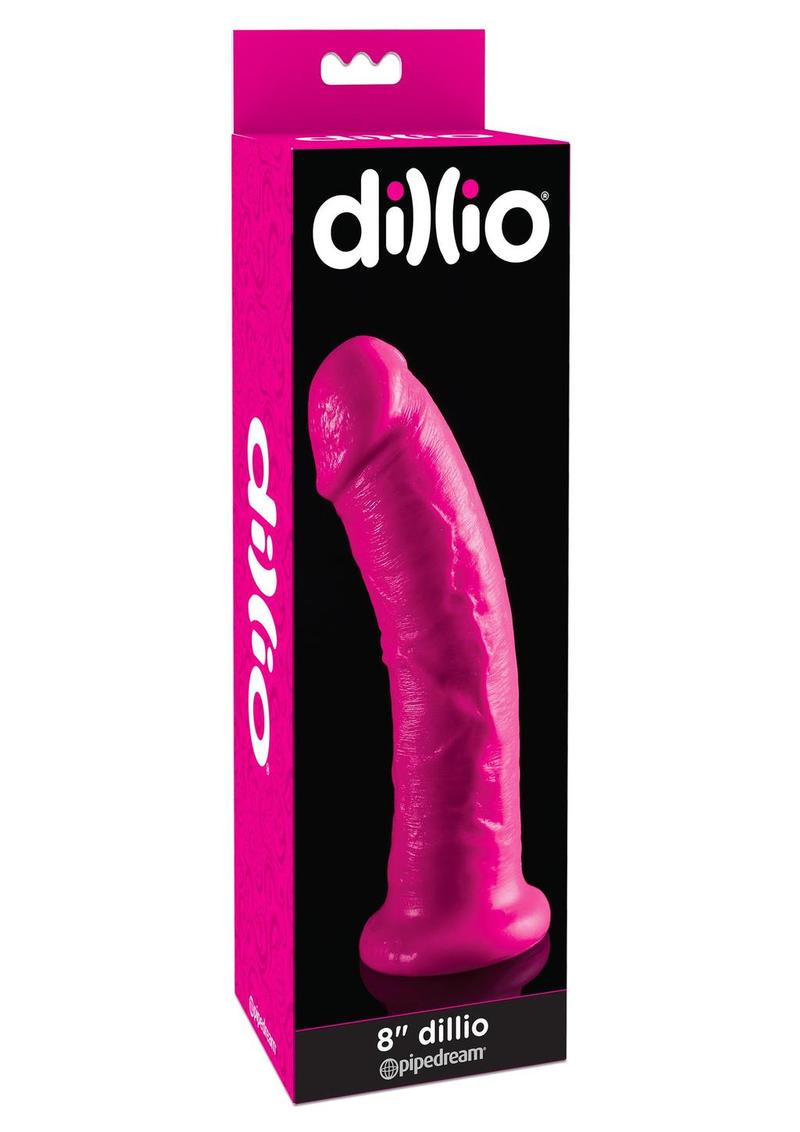 Dillio Dong 8in - Pink
