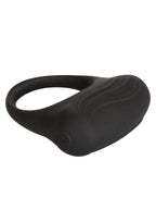 Couple's Enhancers Silicone Lovers Arouser Silicone Vibrating Cock Ring - Black
