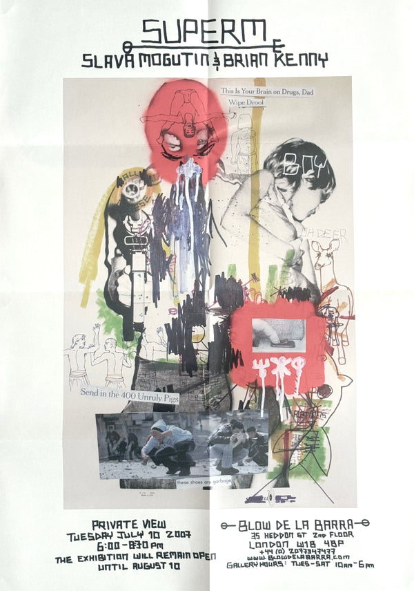 SLAVA MOGUTIN AND BRIAN KENNY, SUPERM, 2007 (POSTER)