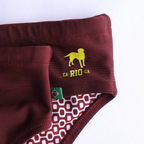 Barolo burgundy solids  Men's Swimming Sunga - Beachwear for Men