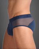 Score Sheer Brief - Midnight Navy: L