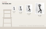 The Figure, 2023 — print size comparison