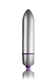 Petite Sensations Bubbles Silicone Vibrating Butt Plug - Purple