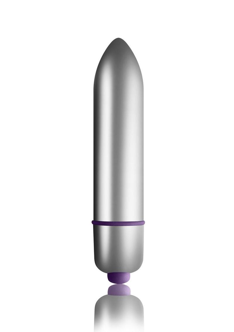 Petite Sensations Pearls Silicone Vibrating Anal Bead - Purple