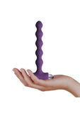 Petite Sensations Pearls Silicone Vibrating Anal Bead - Purple