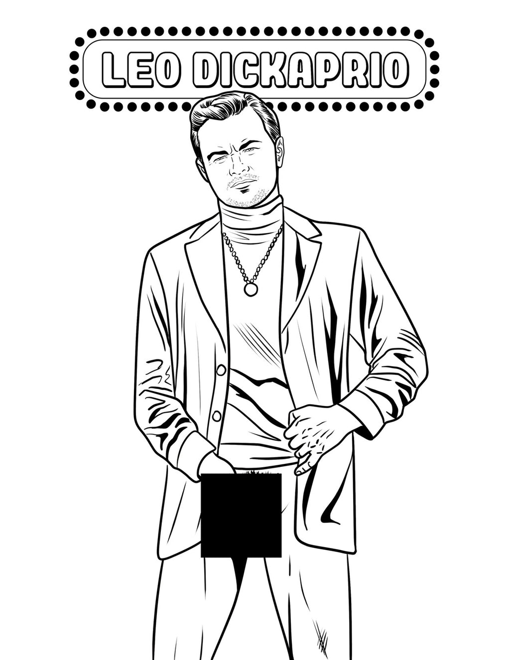 Huge Dicks Coloring Book