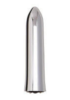Nu Sensuelle Point Rechargeable Silicone Bullet - Silver