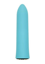 Nu Sensuelle Point Rechargeable Silicone Bullet - Teal Blue