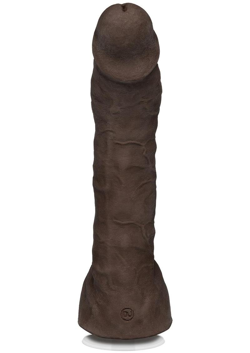 Signature Cocks Ultraskyn Prince Yahshua Dildo 10.5in - Chocolate