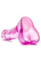 Naturally Yours Ding Dong Dildo with Balls 5.5in - Pink